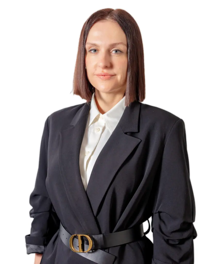 Professional woman in black blazer