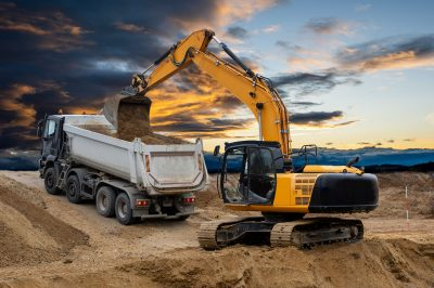 Agricultural tractor shielded by comprehensive insurance products.