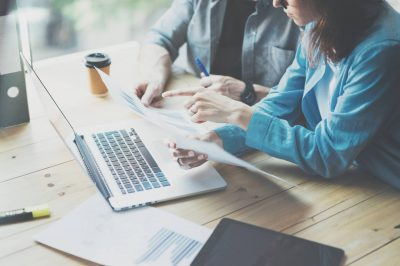 Woman seeking guidance from a professional insurance agent