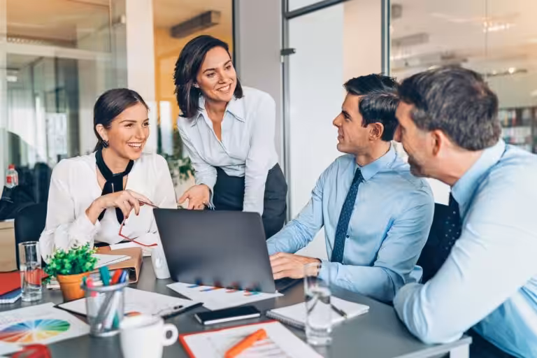 Financial professionals collaborating to deliver accounting, mortgage broking and financial planning solutions.